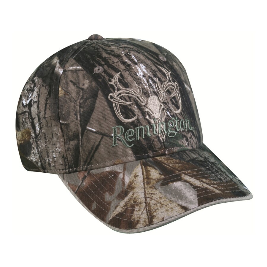 Realtree Men's Charcoal Cotton Baseball Cap at