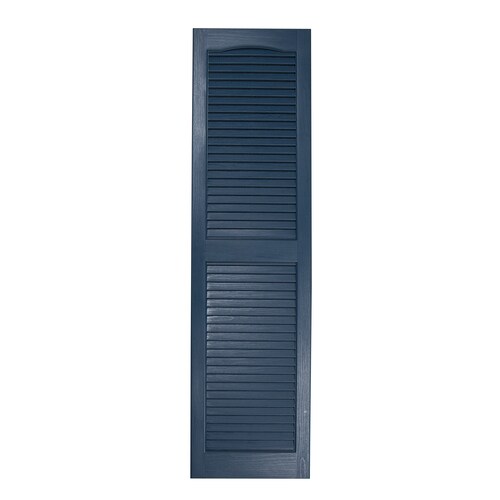 Alpha 2Pack 14.5in W x 46.5in H Midnight Blue Louvered Vinyl