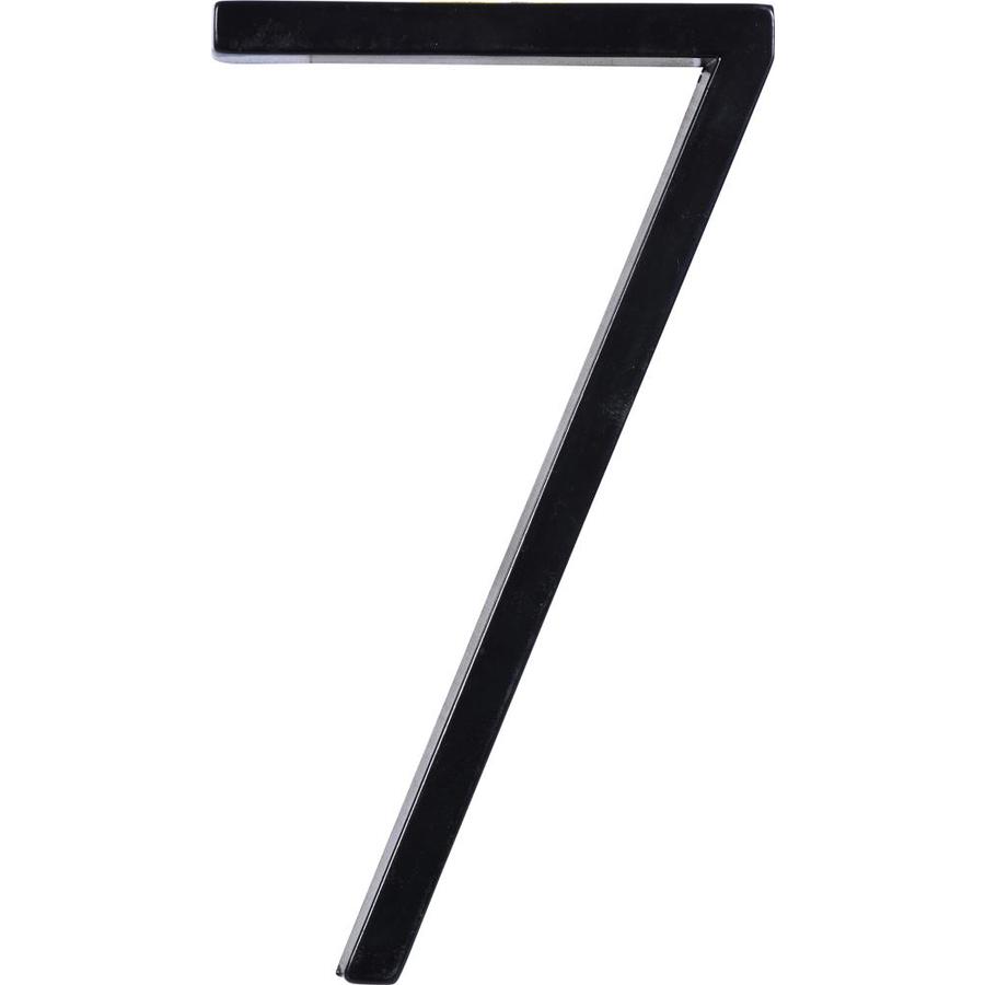Hillman 5in Black Floating House Number at