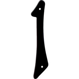 UPC 045899375013 product image for Hillman 4-in Black House Number 1 | upcitemdb.com