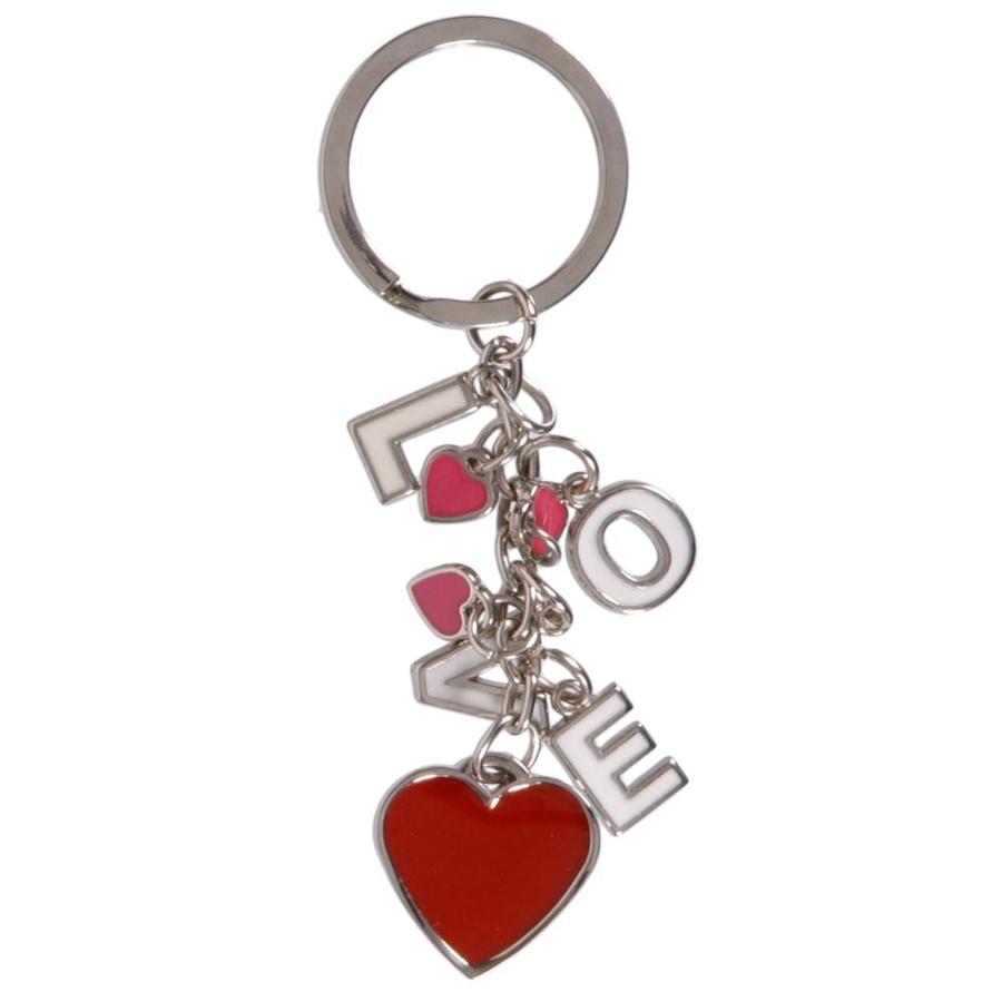 Hillman Red and Chrome Keychain in the Key Accessories department at