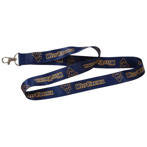 Hillman West Virginia Mountaineers Blue and Yellow Lanyard in the Key Accessories department at ...