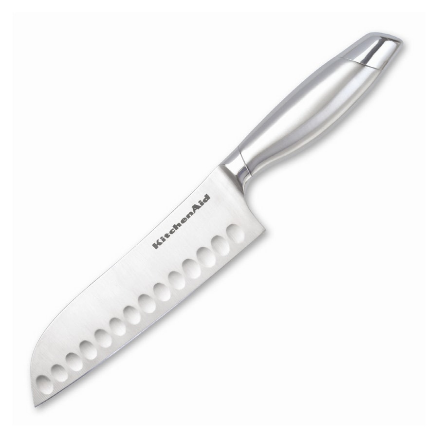 Shop KitchenAid 7 Stainless Steel Santoku Knife At Lowescom