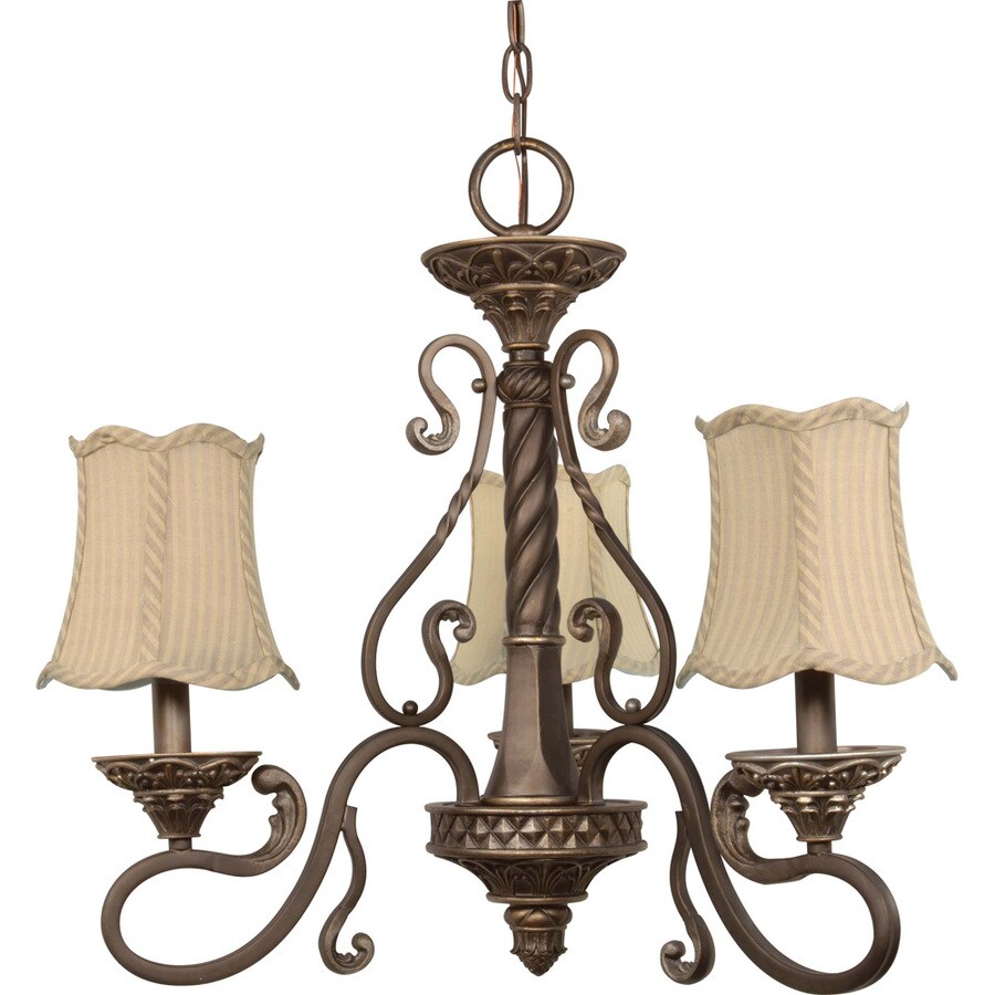 3Light Celeste Gold Coast Chandelier in the Chandeliers department at