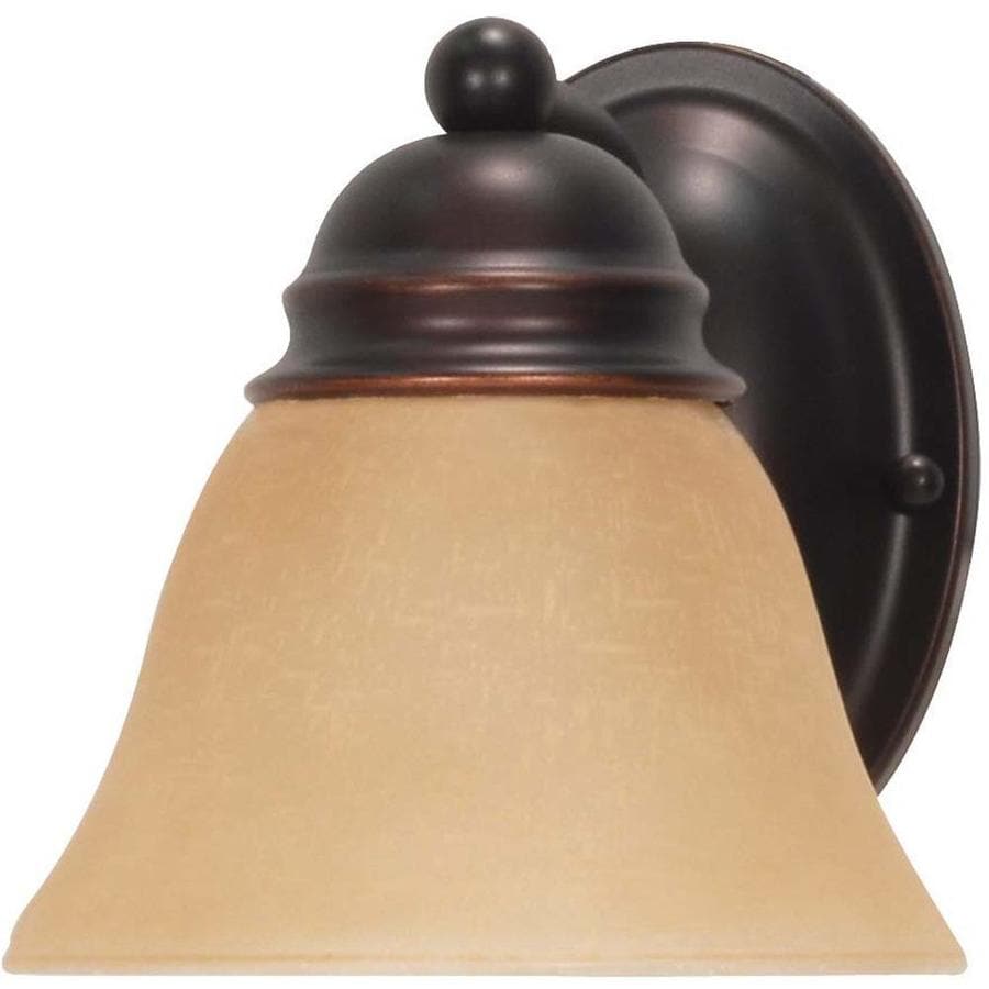 Empire 1-Light Bronze Transitional Vanity Light