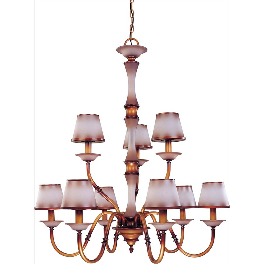  LW1643 9-Light Cornelia Newport Copper Chandelier