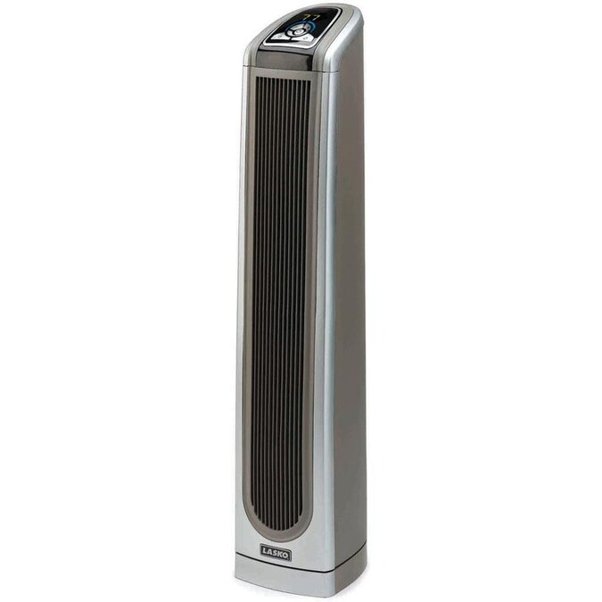 Lasko 1500 Watt Ceramic Tower Electric Space Heater With Remote Included In The Electric Space Heaters Department At Lowes Com