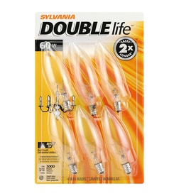 UPC 046135131929 product image for SYLVANIA 6-Pack 60-Watt (Candelabra Base (E-12) Base Soft White Dimmable for Ind | upcitemdb.com