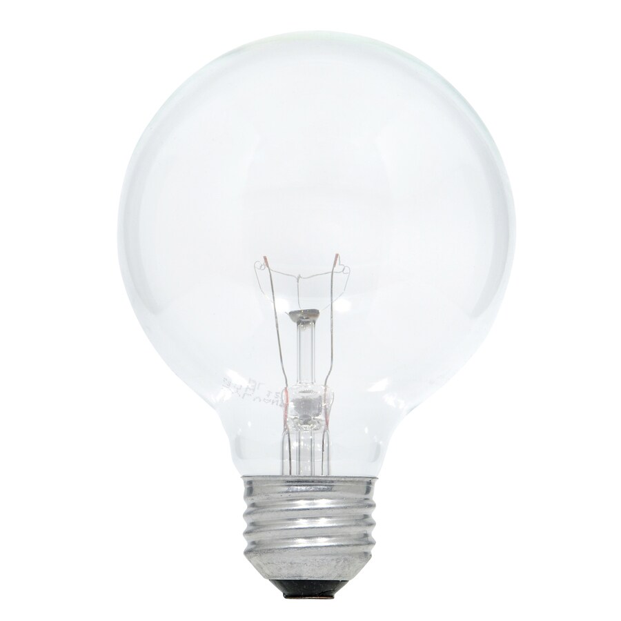 SYLVANIA 60Watt Dimmable G25 Decorative Incandescent Light Bulb (3