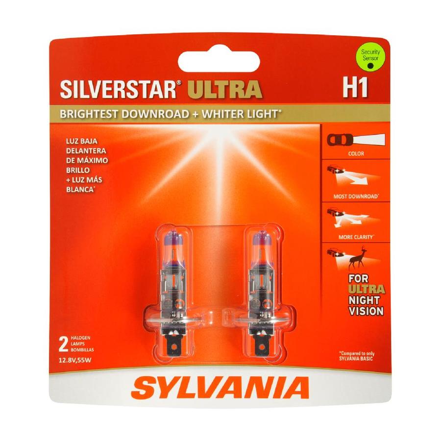 SYLVANIA SYLVANIA H1 ULTRA, 2 pack in the Headlight Bulbs department at