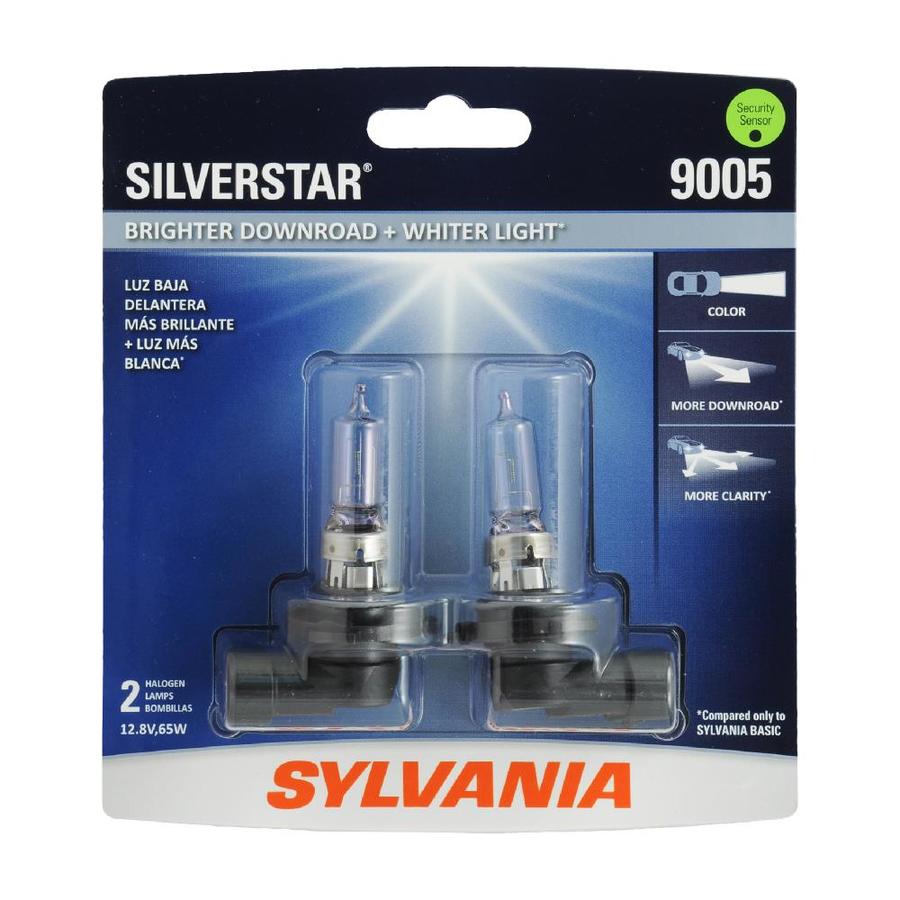 SYLVANIA SYLVANIA 9005 Silverstar, 2 Pack In The Headlight Bulbs ...