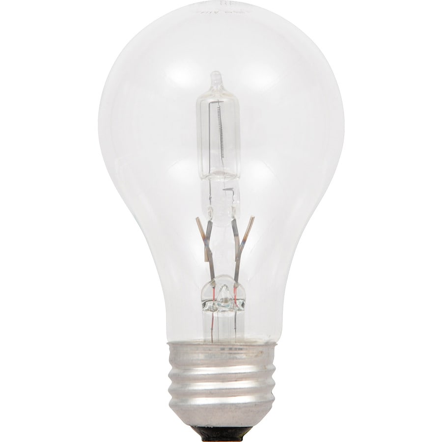 SYLVANIA 75-Watt EQ Dimmable Warm White A-style Light Fixture Halogen ...