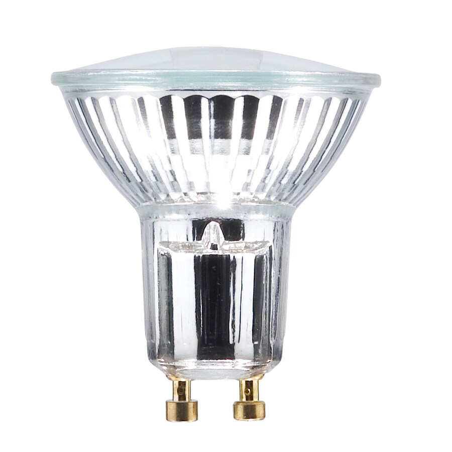 SYLVANIA 50-Watt PAR16 Plug-in Base Warm White Halogen Flood Light Bulb ...