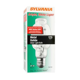 Sylvania 175 Watt 4200k Bt28 Mogul Base E 40 Metal Halide Hid Sylvania 175 Watt 4200k Bt28 Mogul Base E 40 Metal Halide Hid