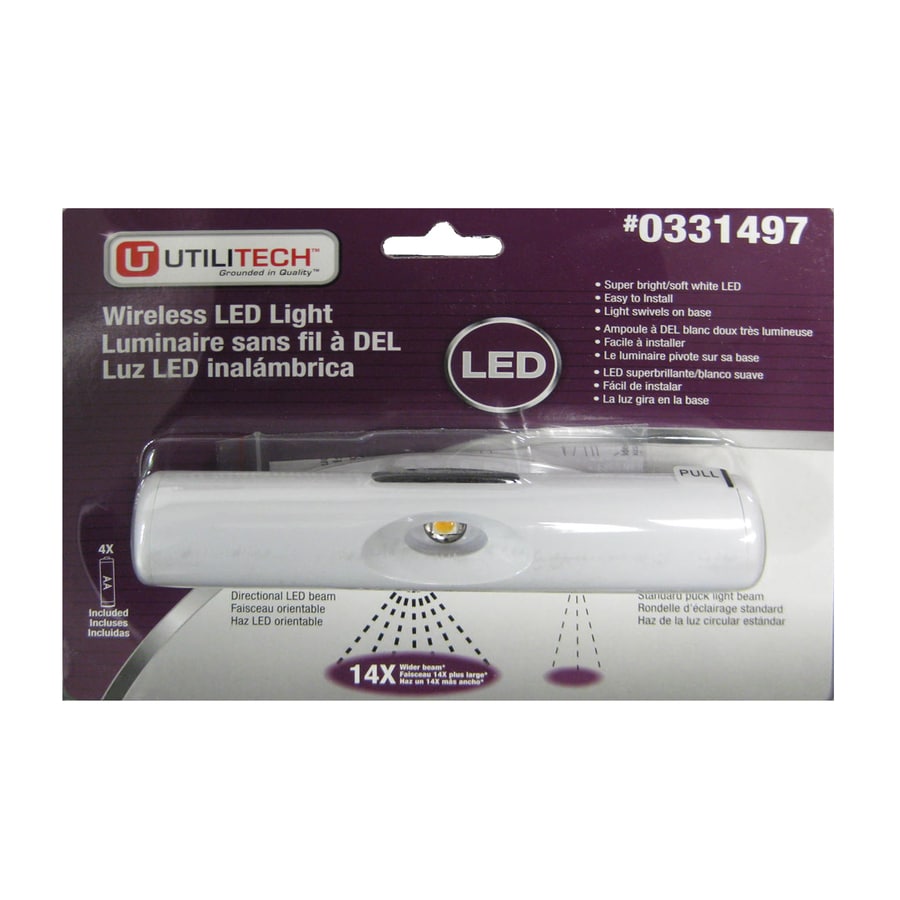 Utilitech 6-in Battery Under Cabinet LED Light Bar at ...