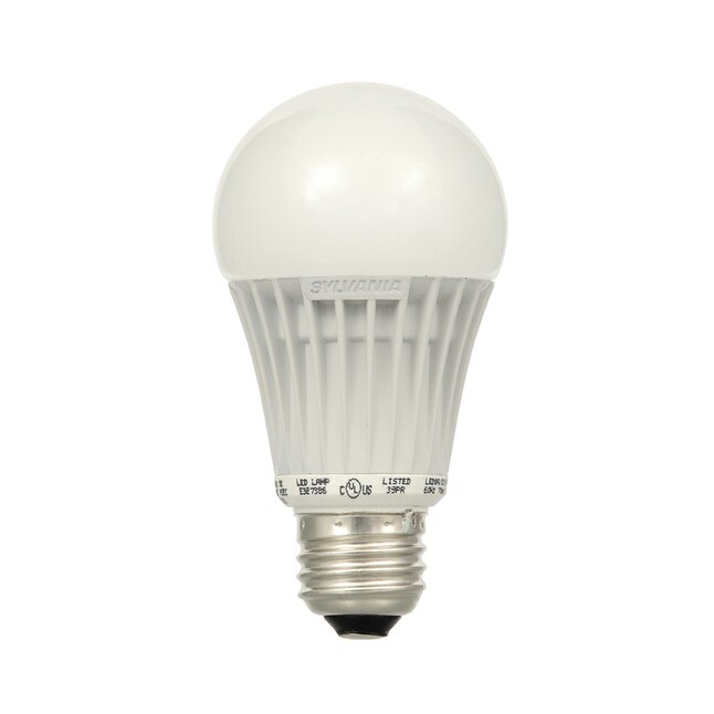 SYLVANIA 8-Watt (40W Equivalent) 3000K A19 Medium (E-26) Warm White Indoor LED Bulb at Lowes.com