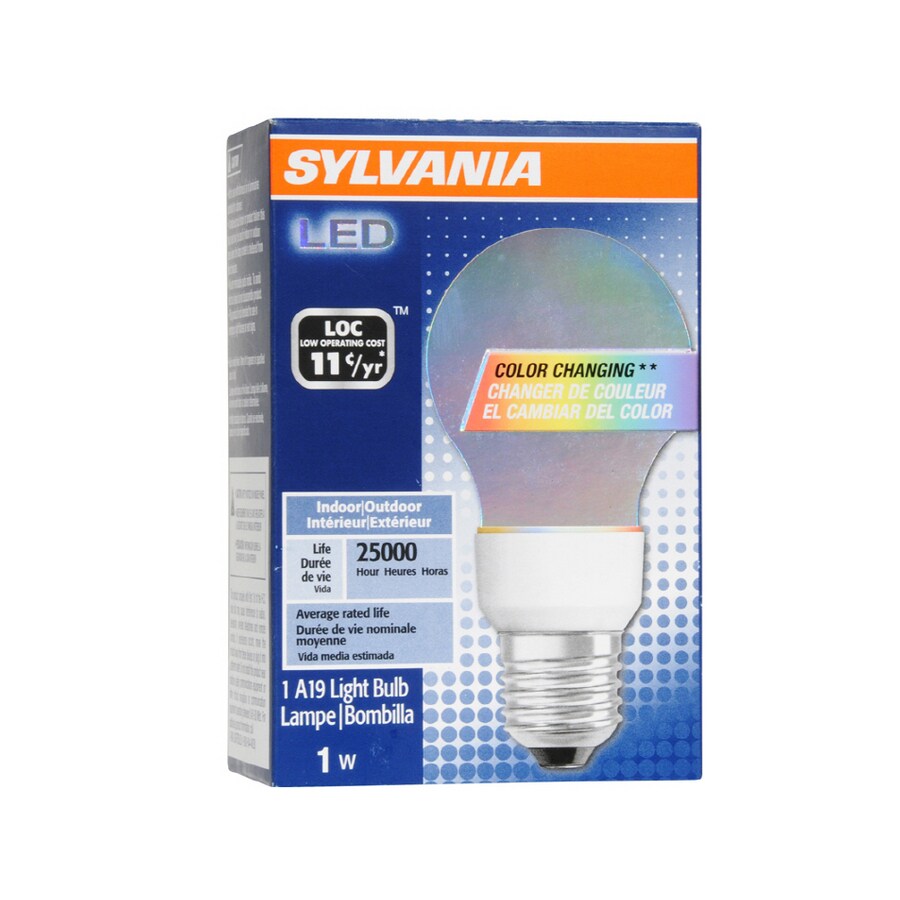 Sylvania Color Changing Led A19 Specialty Light Bulb At Com Sylvania Color Changing Led A19 Specialty Light Bulb