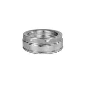 Supervent 8 In X 8 In Stainless Steel Stove Pipe Tee Supervent 8 In X 8 In Stainless Steel Stove Pipe Tee