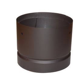 Supervent 8 125 In X 8 125 In Black Stainless Steel Stove Pipe Adapter Supervent 8 125 In X 8 125 In Black Stainless Steel Stove Pipe Adapter