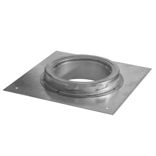 SuperVent 6in Stainless Steel Stove Pipe Adapter in the Stove Pipe