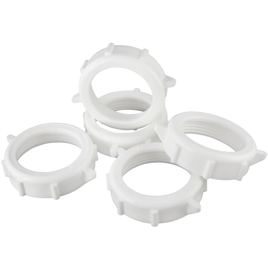 Keeney Mfg. Co. 5Pack 11/2in Plastic Slip Joint Nut at