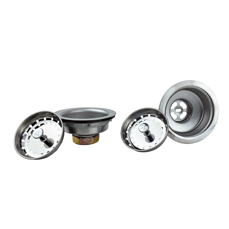 Shop Kitchen Sink Accessories at Lowes.com  Keeney 4.5-in Kitchen Sink Strainer