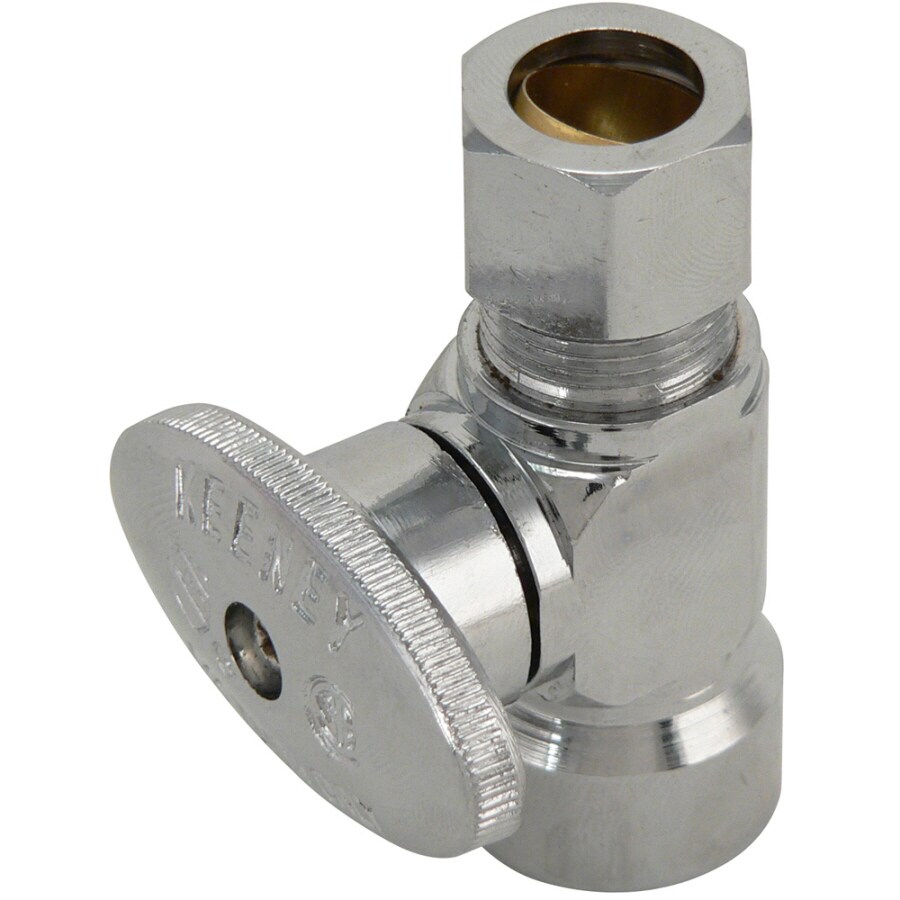 quarter turn compression valve