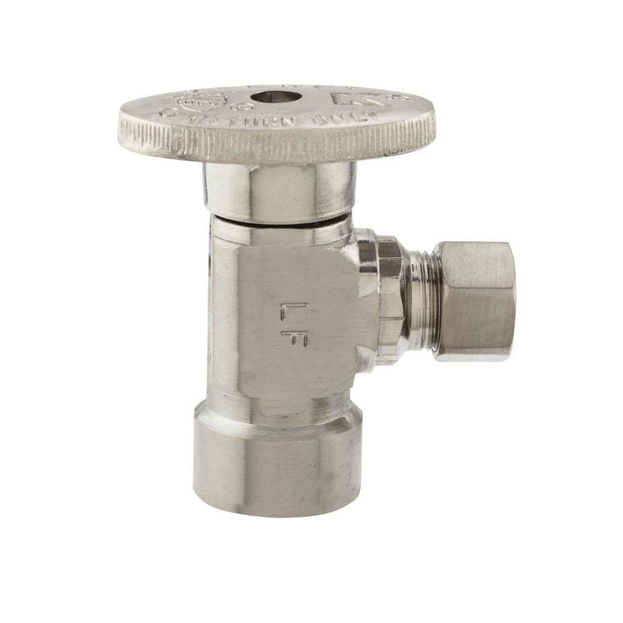 SharkBite Brass Angle Valve Plumbing Valves Inlet Size X DiaX Outlet ...