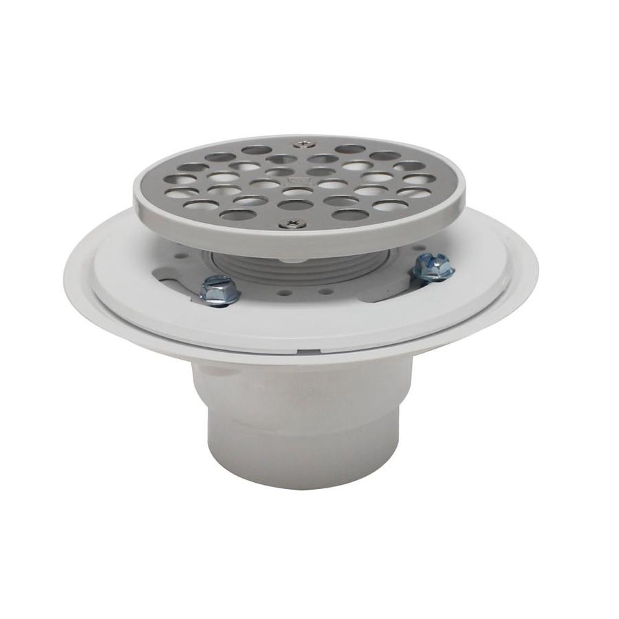 Keeney 2-in L Circle Round Shower Drain in the Shower Drains department ...