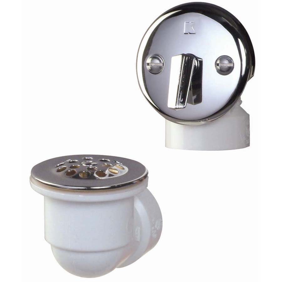 Keeney Mfg. Co. 11/2in Polished Chrome Triplever in the Bathtub