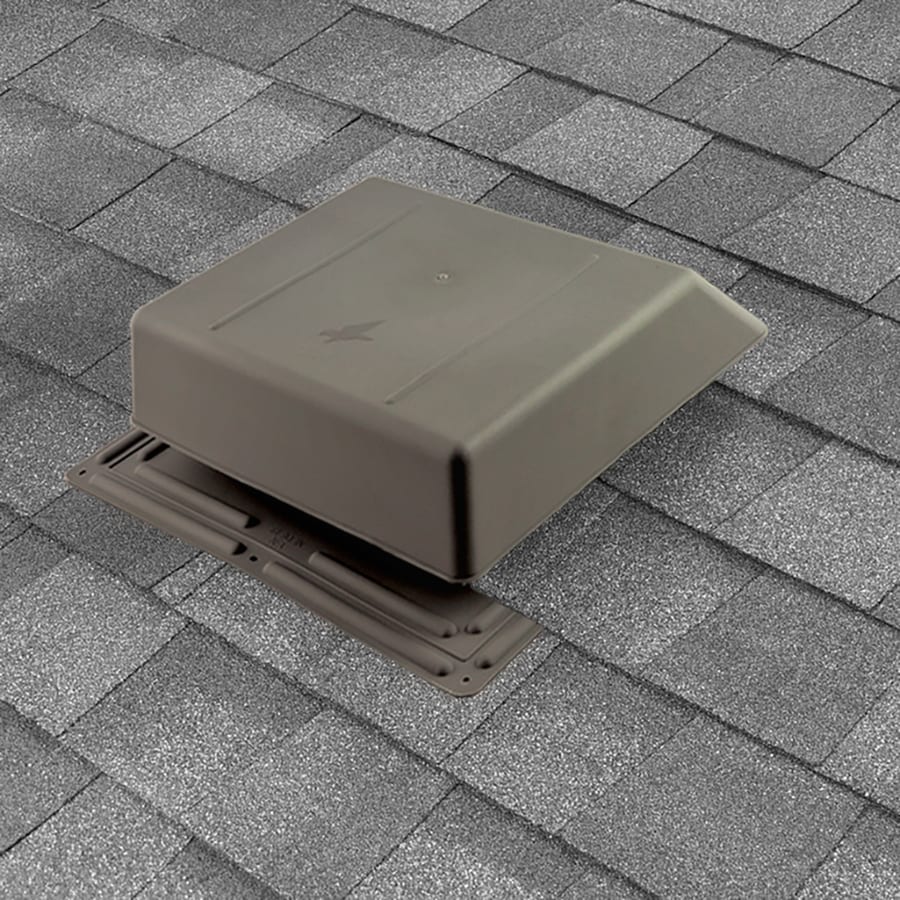 Air Vent Weatherwood Plastic Slant-Back Roof Louver in the Roof Louvers ...