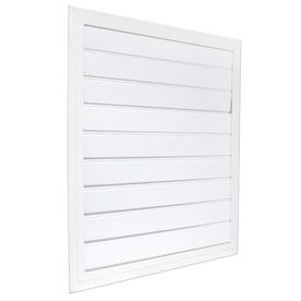 Air Vent Aluminum Whole House Fan Shutters At Lowes Air Vent 36 In X 39 White Aluminum Whole House Fan Shutter