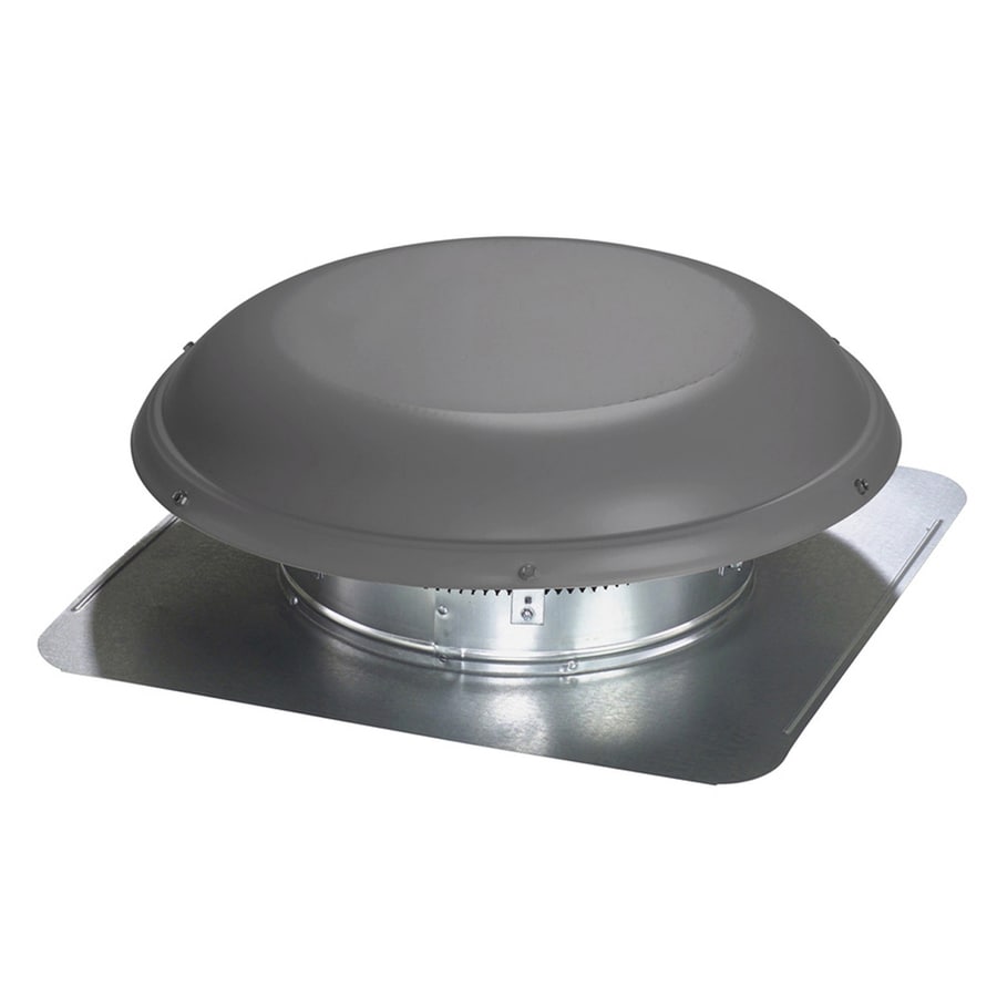 Shop Air Vent Power Attic Fan 1470-CFM Weatherwood Galvanized Steel ...