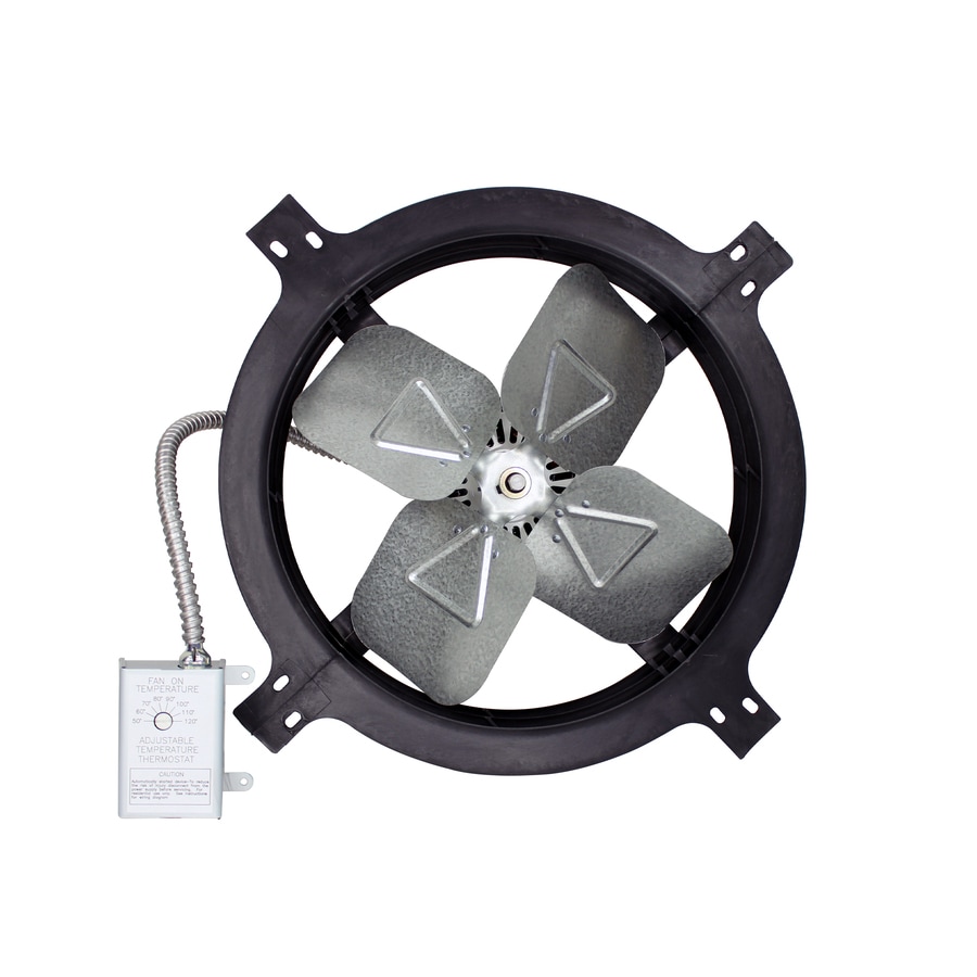 Air Vent 18 In Dia Electric Gable Vent Fan At Lowes Com