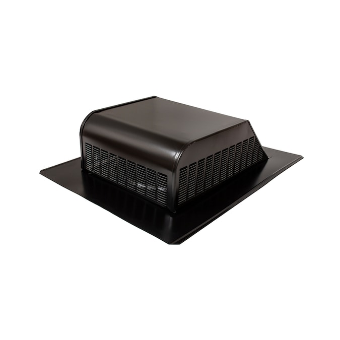 Air Vent Black Galvanized Steel SlantBack Roof Louver in the Roof Louvers department at