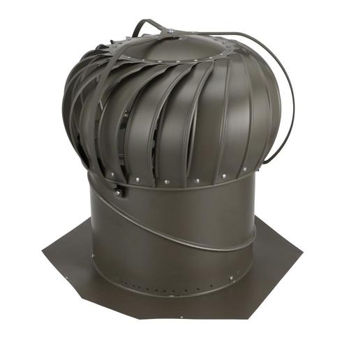 Air Vent 12 In Aluminum Externally Braced Roof Turbine Vent At