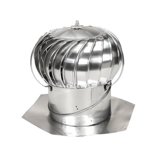 Air Vent 14 Aluminum Externally braced Roof Turbine Vent in the Roof ...