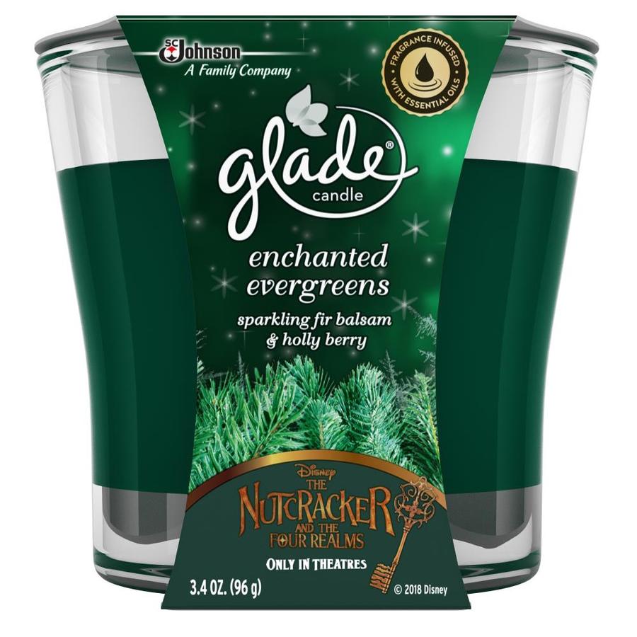 Glade Jar Candle Air Freshener, Enchanted Evergreens, 3.4 oz at