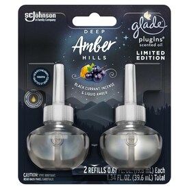 Glade 2-Pack Deep Amber Hills Plug-in Air Freshener