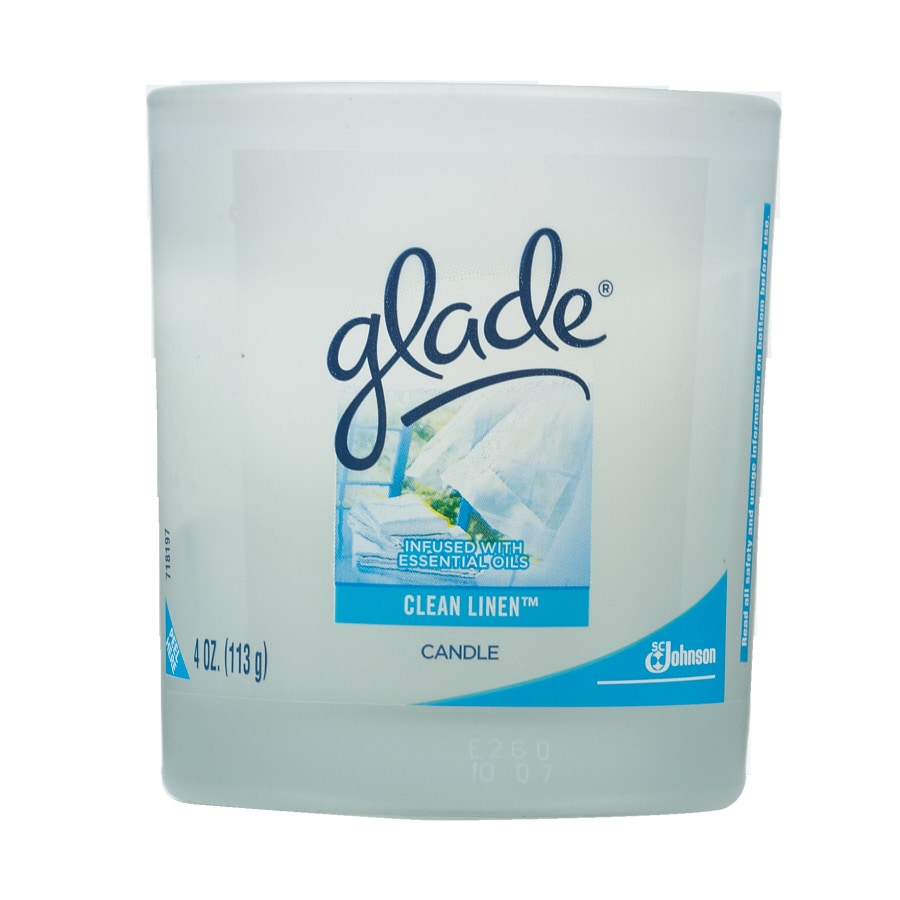 Glade® Clean Linen® Candle, 3.4 oz - Kroger