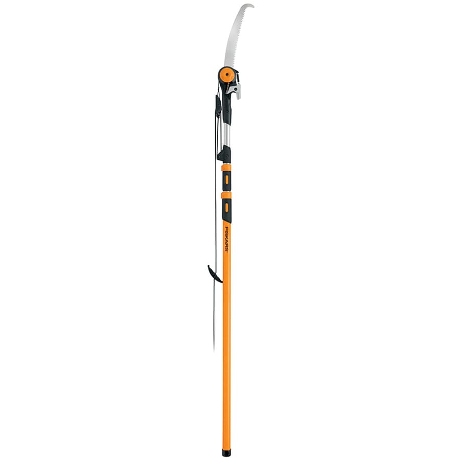 Fiskars Extendable Chain Drive Tree Pruner and Pole Saw and Pruner in
