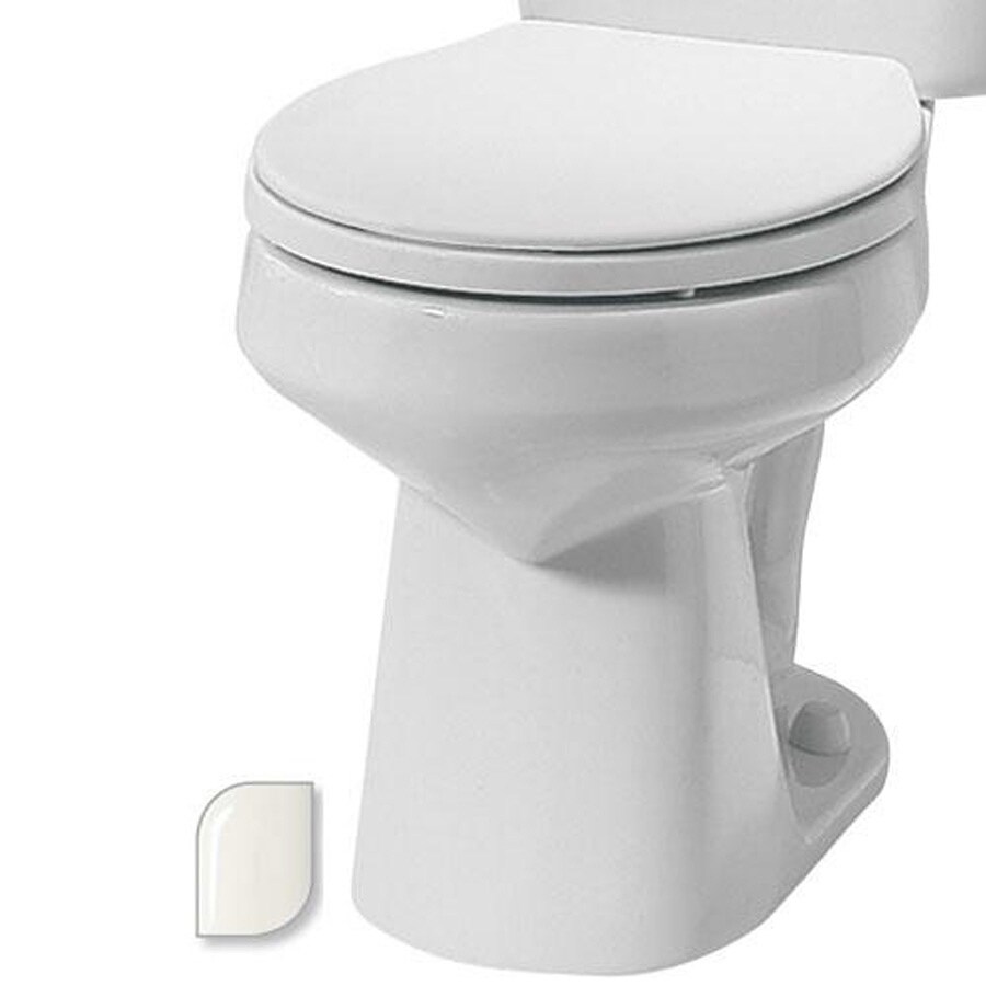 Mansfield Alto Biscuit Round Toilet Bowl at Lowes.com