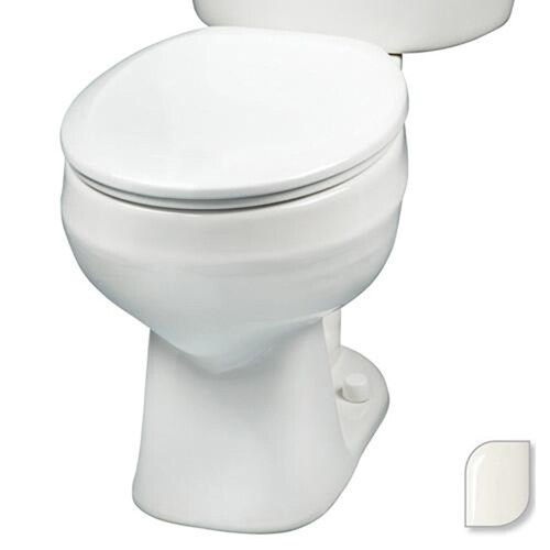 Mansfield Alto Biscuit Round Toilet Bowl at Lowes.com