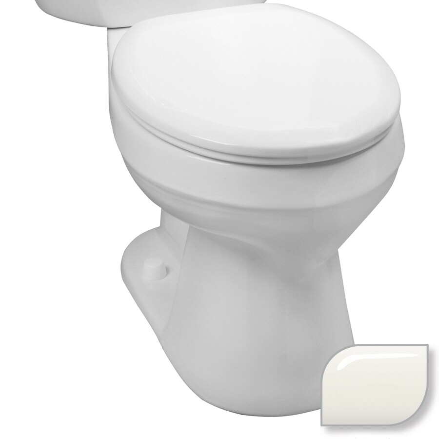 Mansfield Summit 3 Biscuit Round Toilet Bowl at Lowes.com