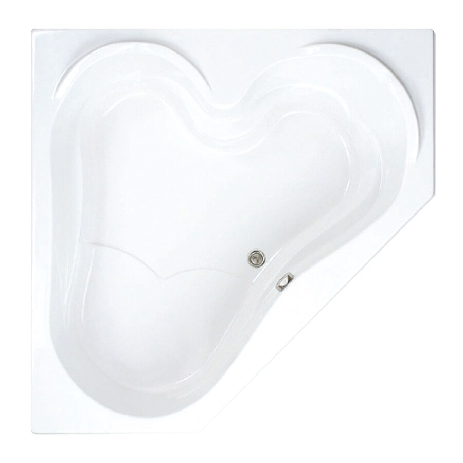 Mansfield SwirlWay Luxury Series 60in W x 60in L White Acrylic