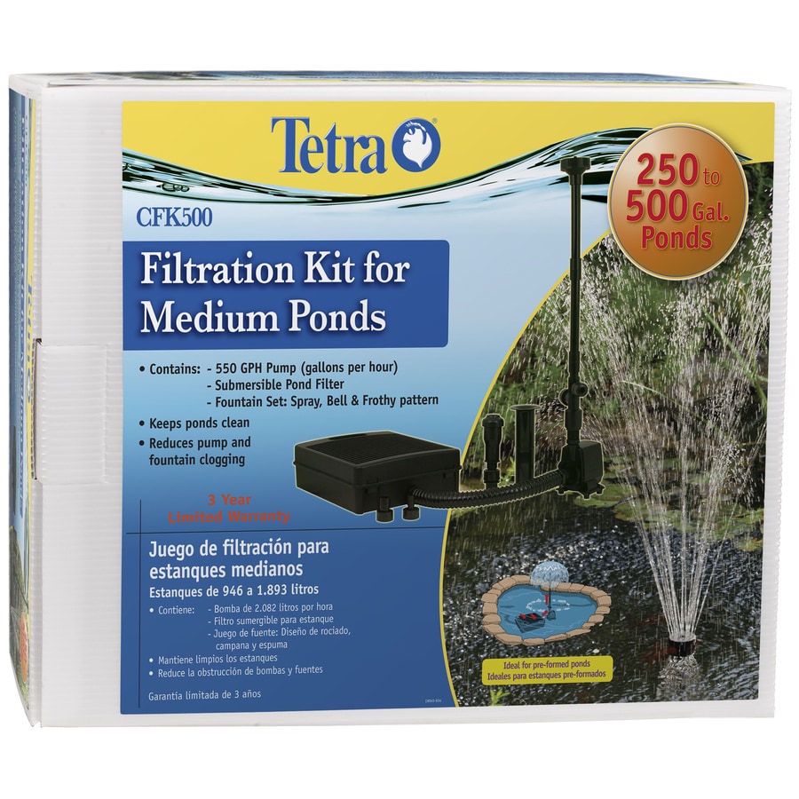 Tetra 550 gph top pond