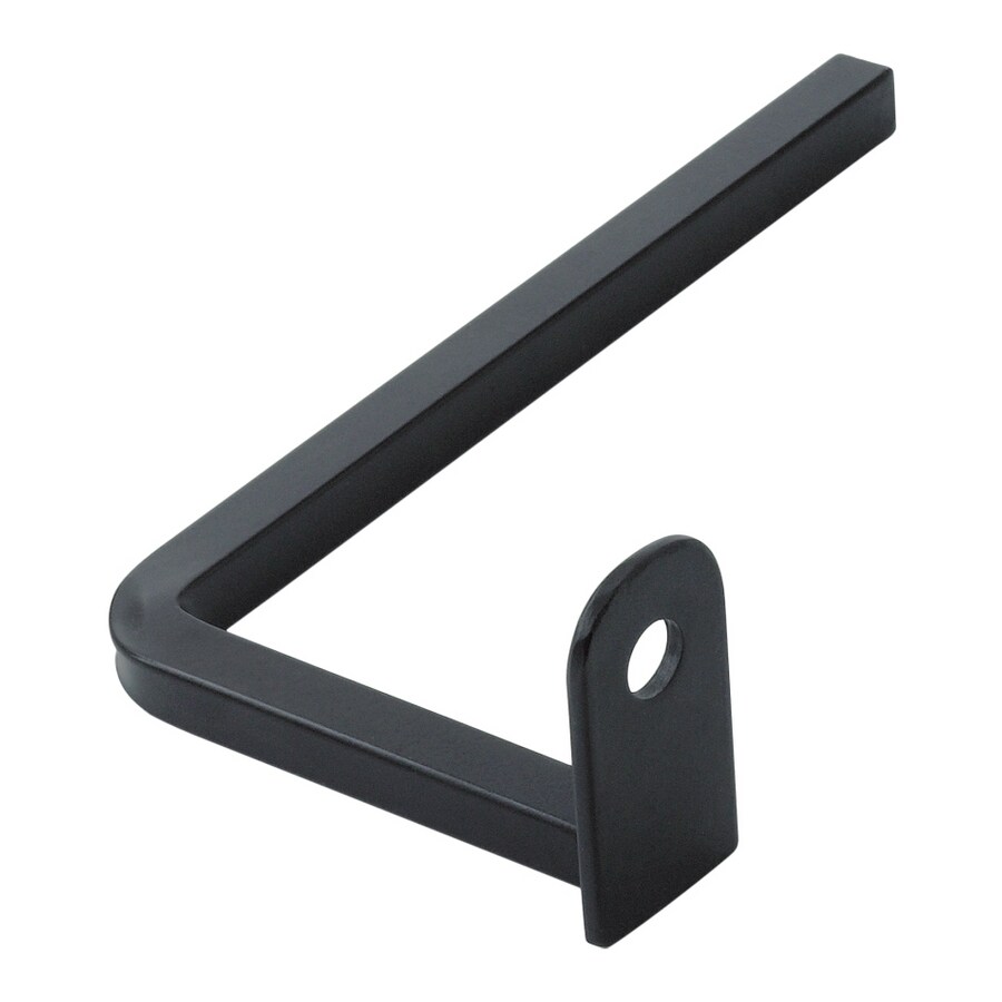 Gatehouse Black Security Bar Projection Brackets at Lowes.com