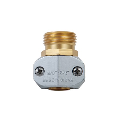 hose orbit lowes zinc mender male garden fittings repair