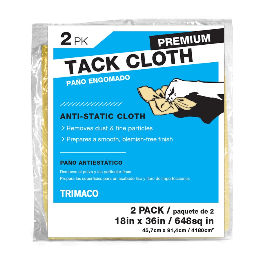 Finish Factor 2 Pack Tack Cloth Premium 18 inches x 36 inches