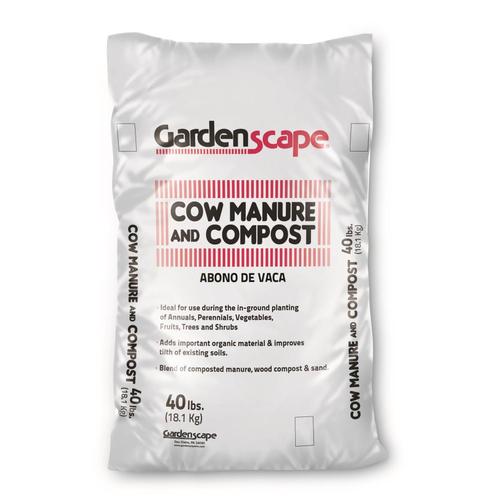 Gardenscape 40 Lb Organic Compost And Manure At Lowes Com